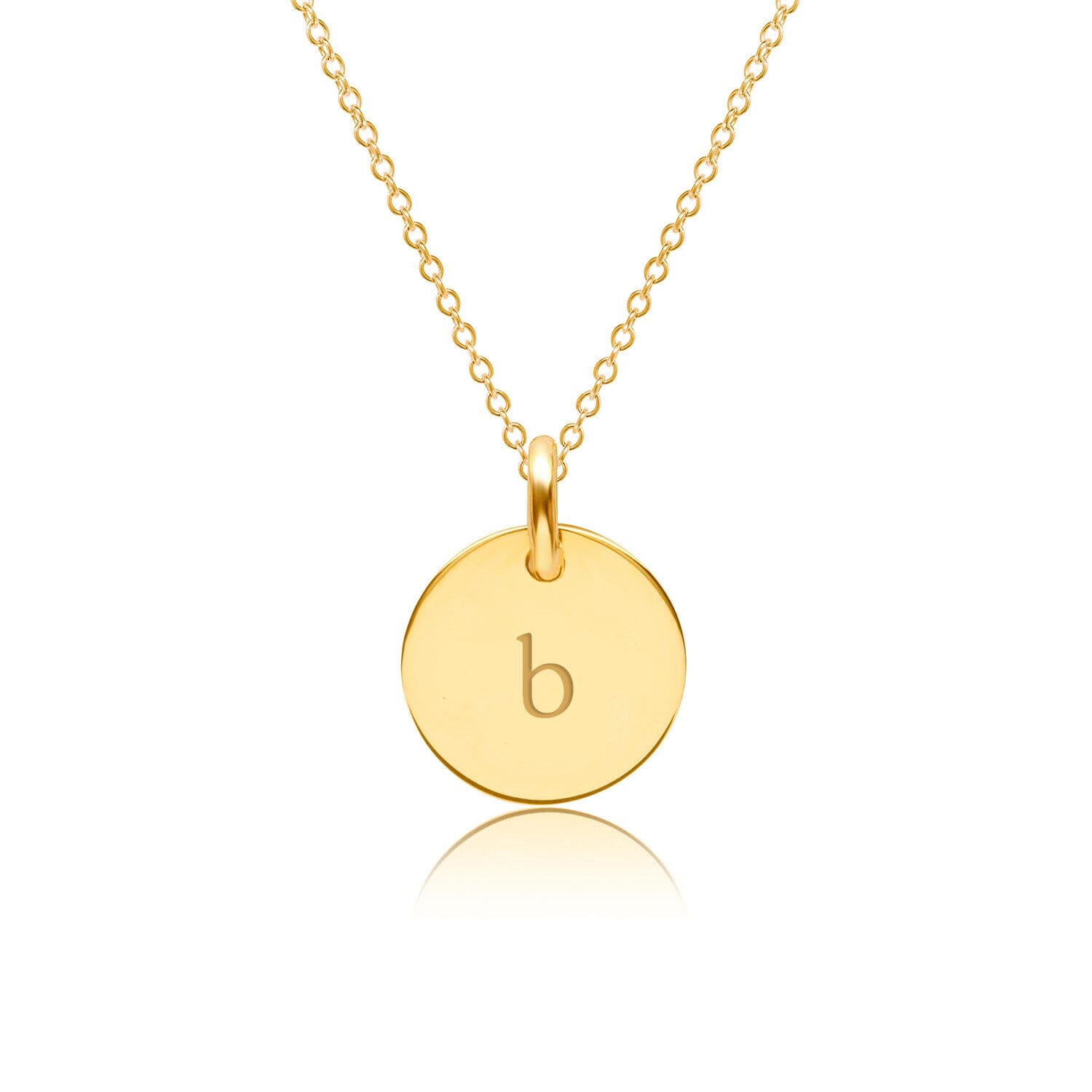 Lowercase Letter Necklace | 9ct Solid Gold – Meadowlark Jewellery