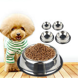 Stainless Steel Dog Bowl - Pet Shop Thailand