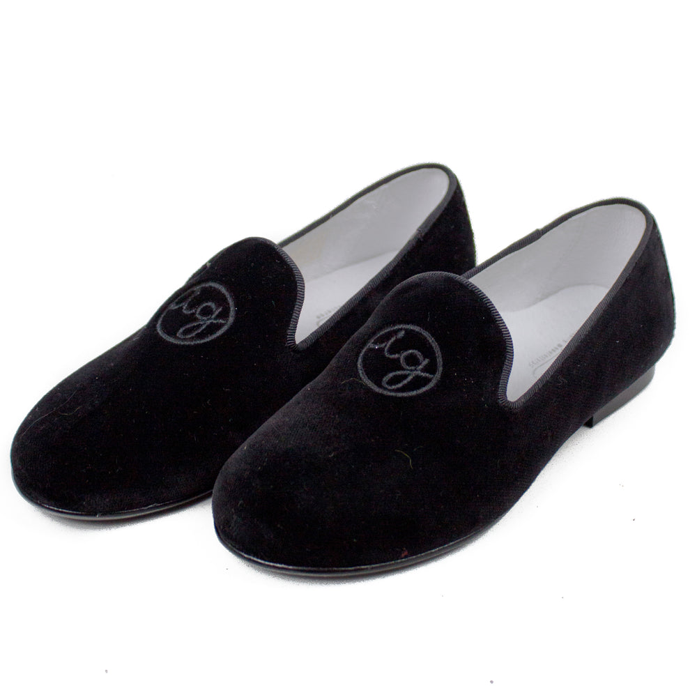 girls velvet dress shoes