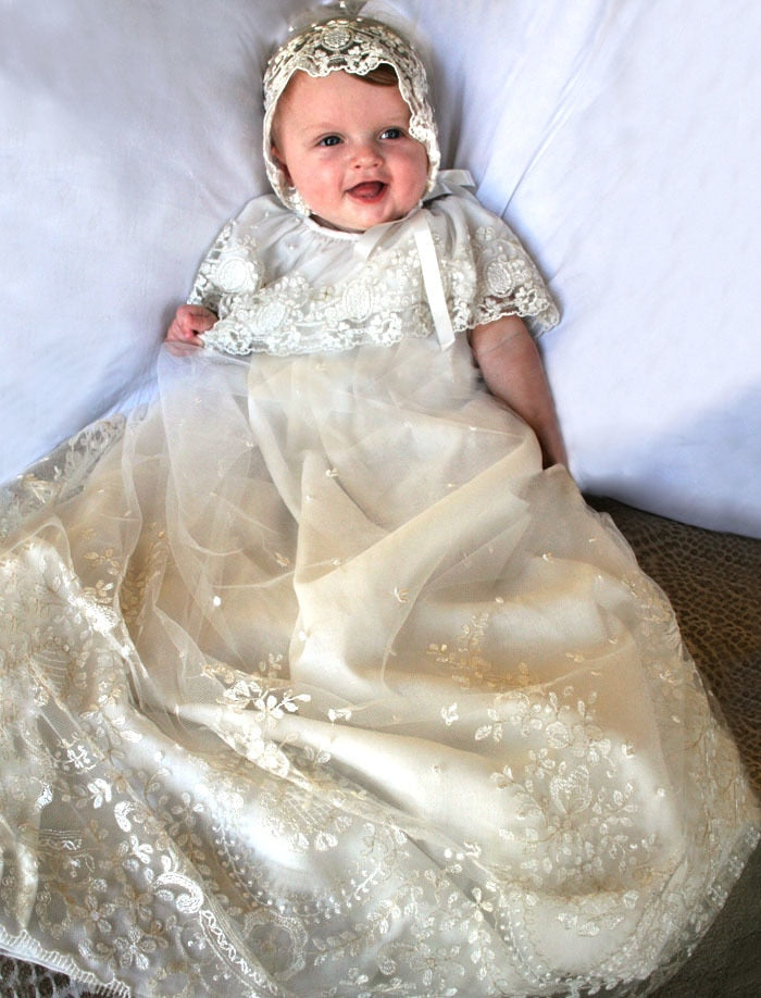 beautiful christening gowns