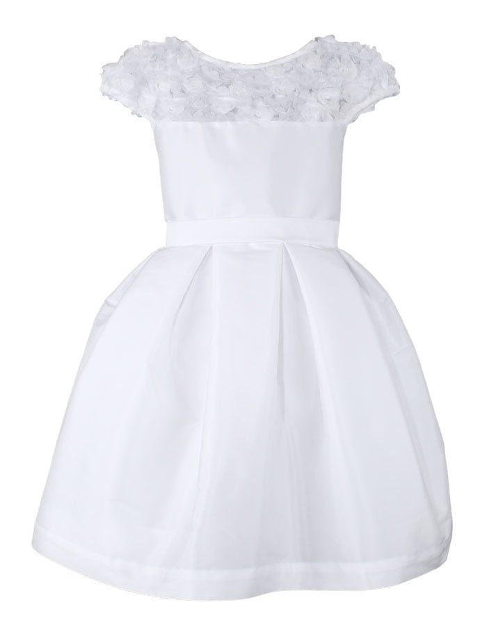 white dress below the knee
