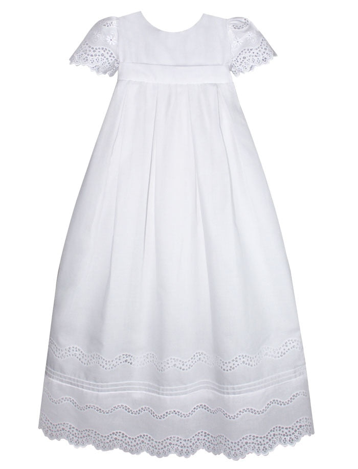 cotton christening dress