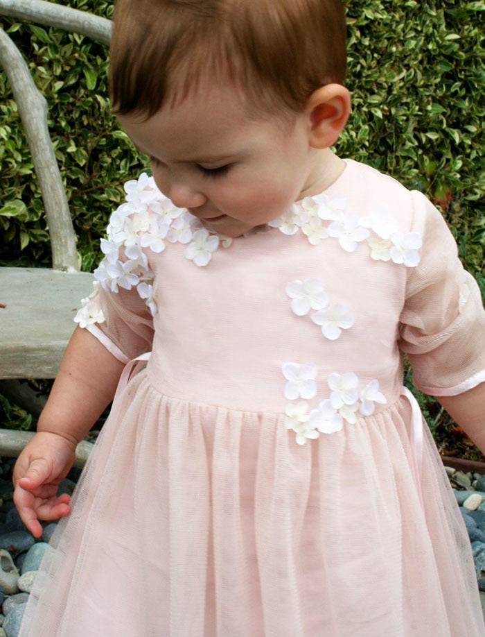 tulle baby dress