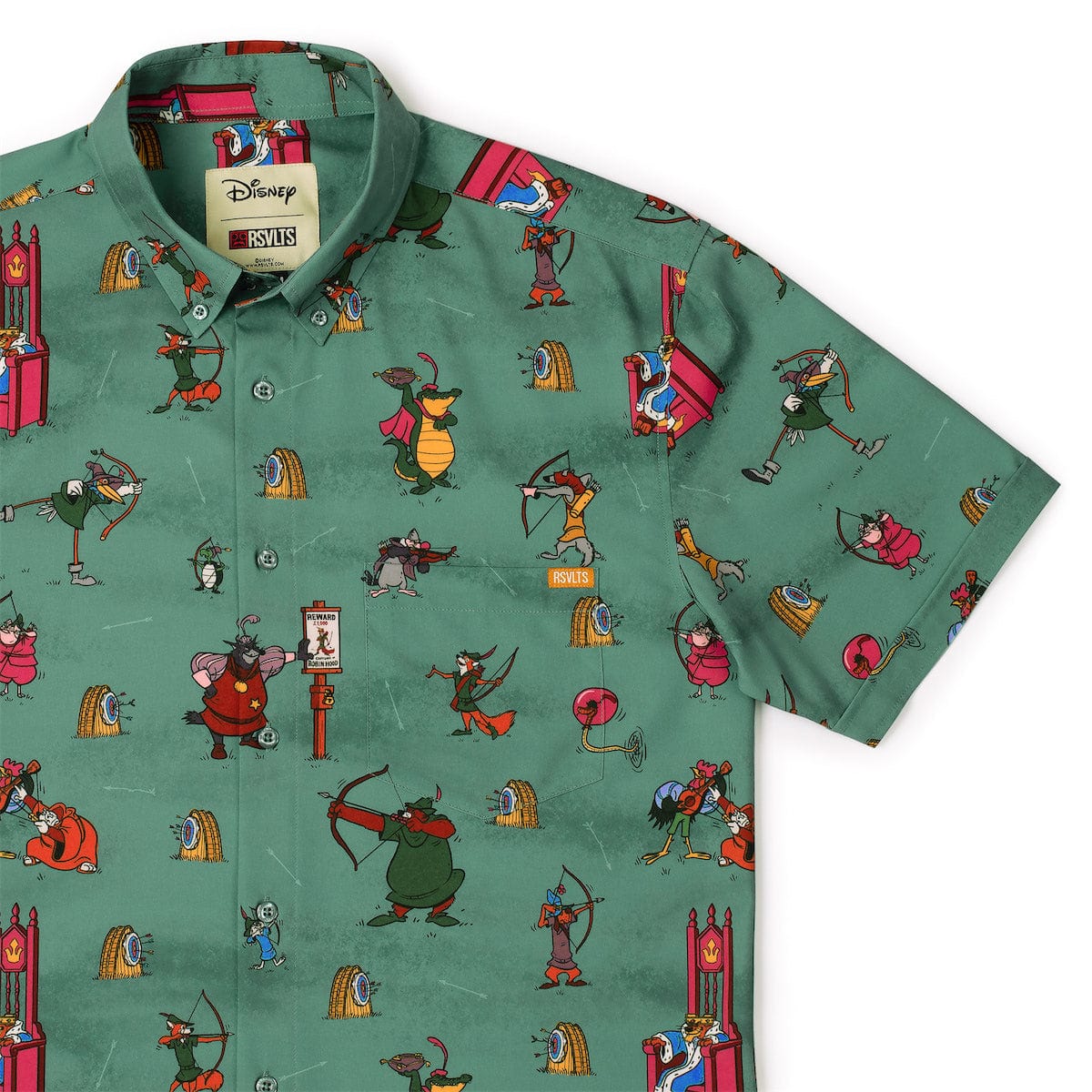 Disney's Robin Hood "Archrivals" – KUNUFLEX Short Sleeve Shirt - RSVLTS product image