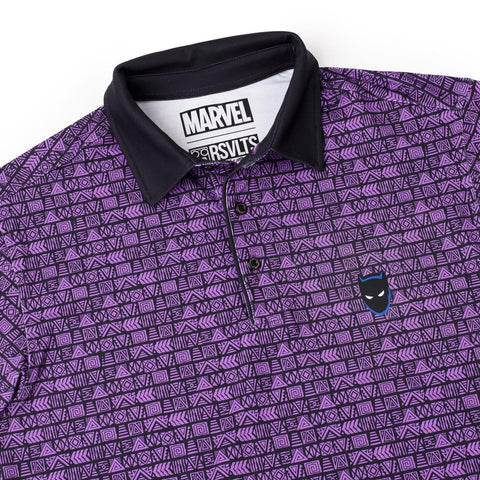 RSVLTS Marvel Breakfast Balls All-Day Polo Black Panther 