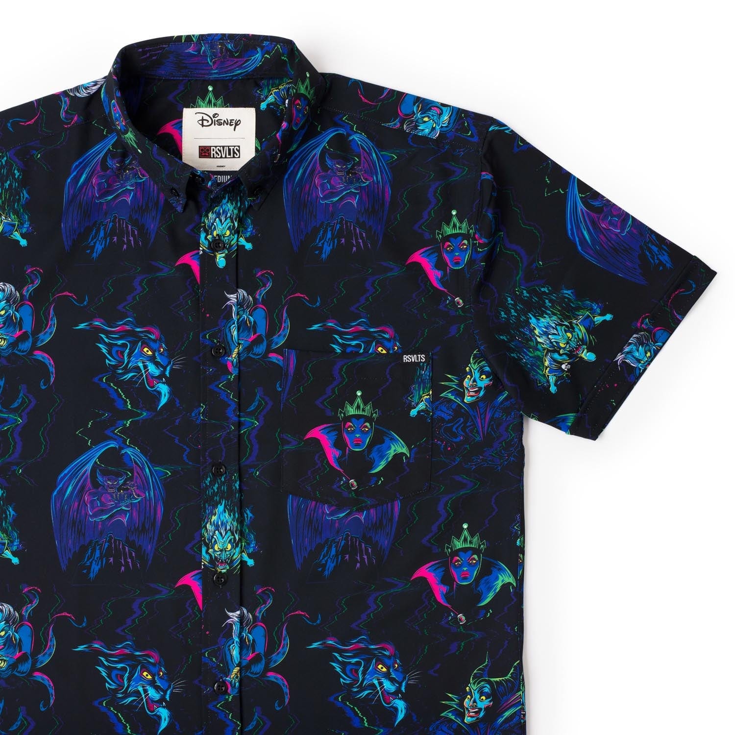 Disney "Neon Nightmare" – KUNUFLEX Short Sleeve Shirt