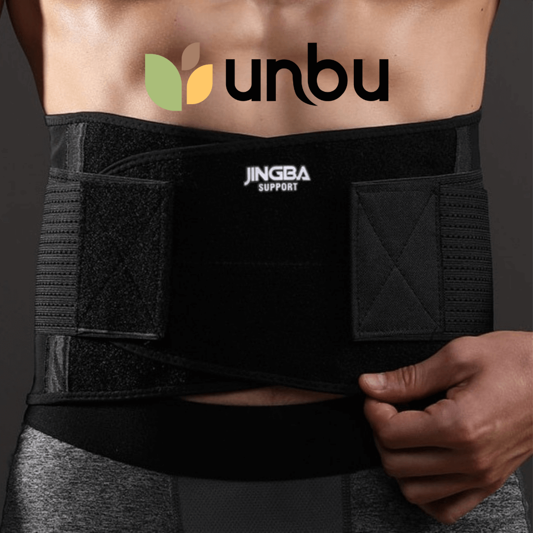 Cinta Abdominal Masculina de Alta Compressão com Suporte para Coluna