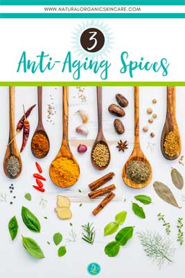 three anti-aging spices