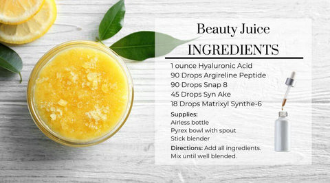 Free Beauty Juice Anti-Aging Serum Recipes