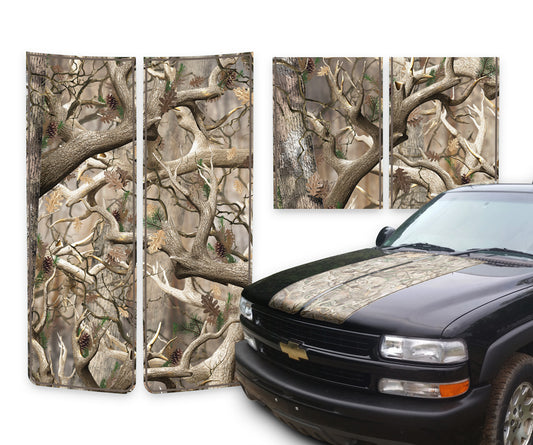 realtree camo truck decals