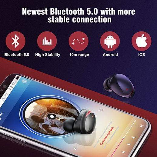 Bluetooth 5.0 earbuds