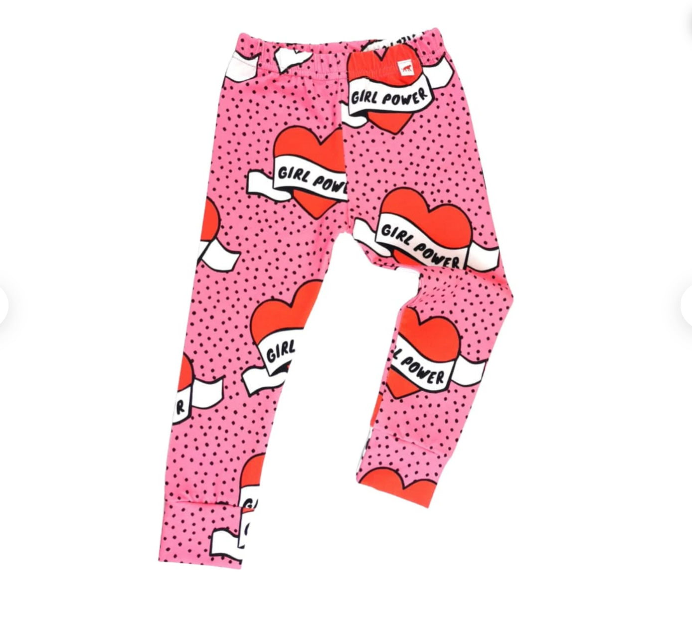 Girl Power print leggings for Toddler Girls