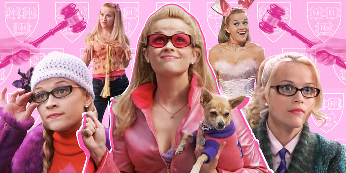 Legally blonde film with Reese Witherspoon as Elle woods. This montage of Elle in different outfits shows her transformation into a strong female role model