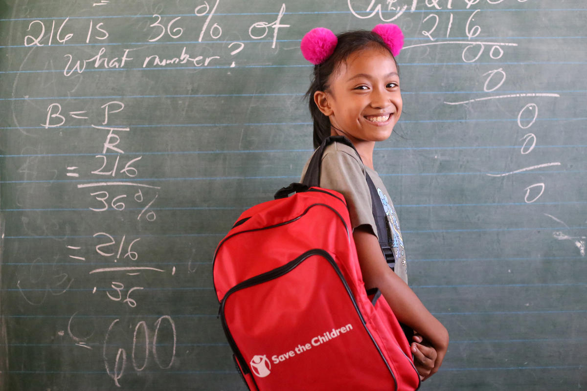 Save the Children - gift girls education