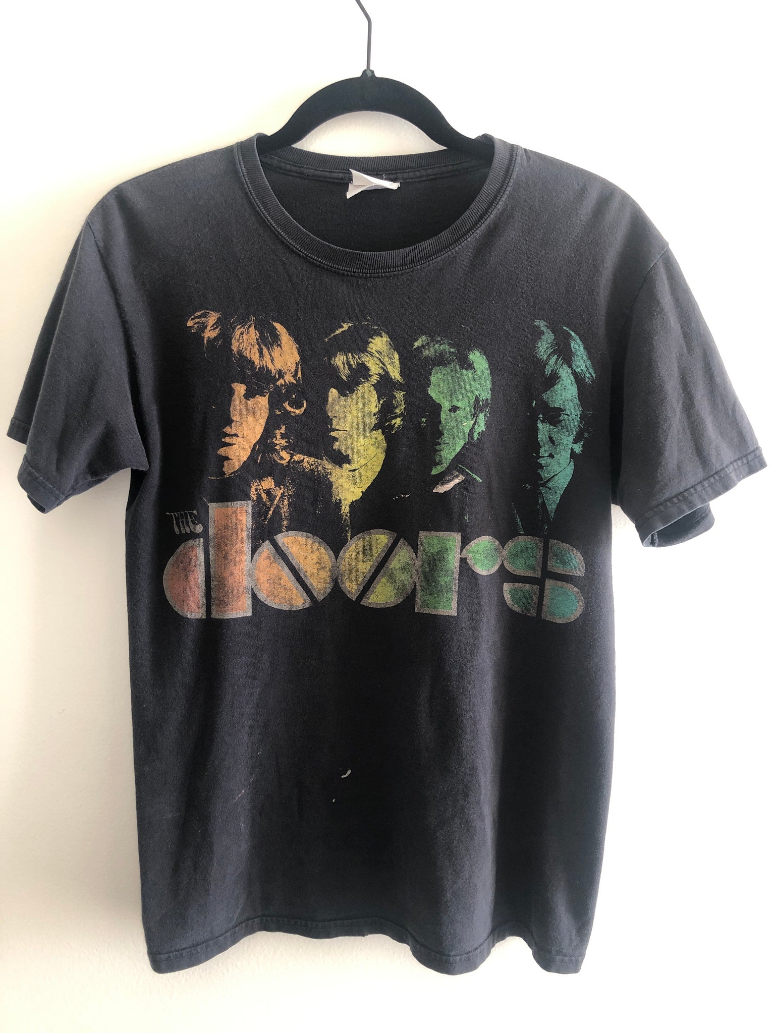 The Doors Vintage Tee with Band Members faces – Origin Unknown Co.