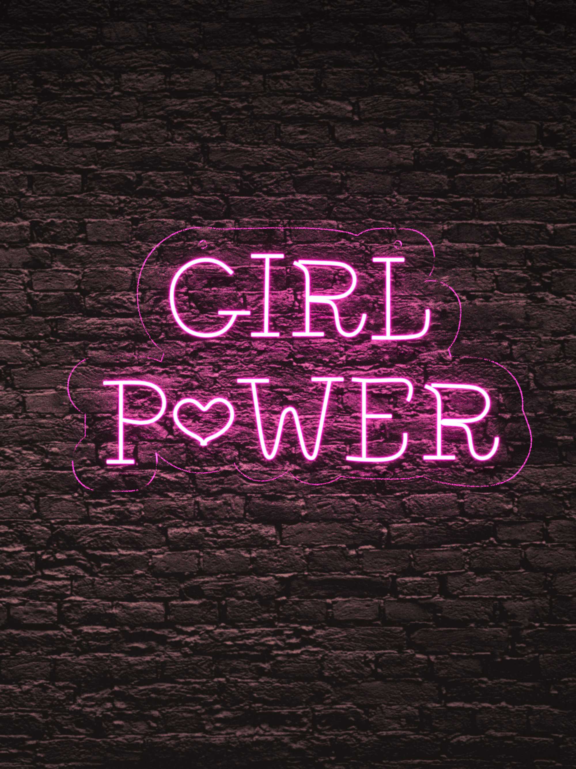 Girl Power Led Neon Sign for your room decoration.– CreativeDecor