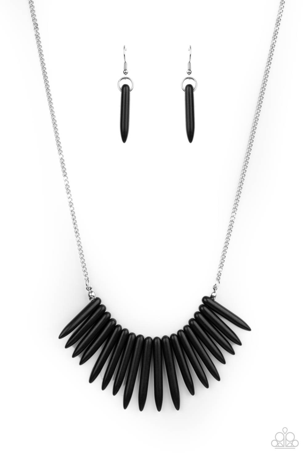 Paparazzi Accessories Exotic Edge - Black Necklaces - Lady T Accessories
