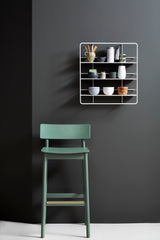 Kasper Nyman, woud design, pause seating chair collection, bar stool, coupe wall shelving