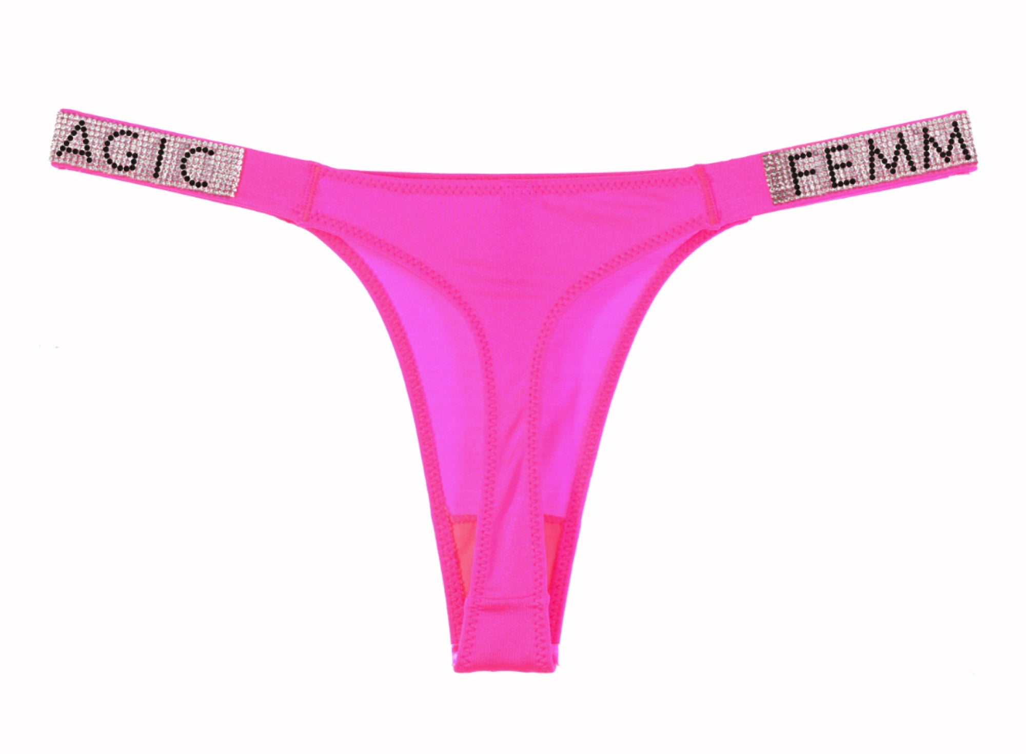 Panty Rhinestone thong – Femmagic