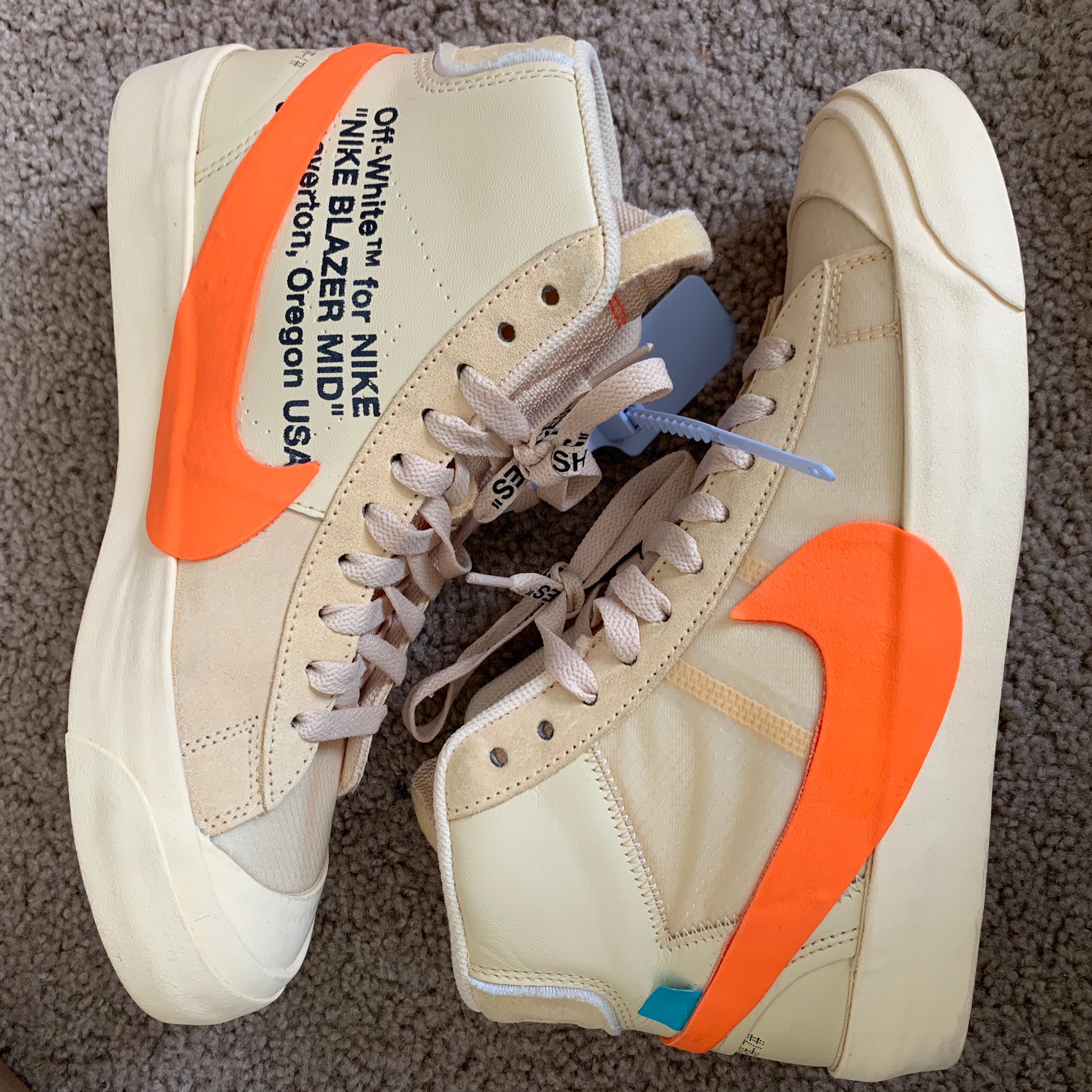 Nike Blazer Mid Off White All Hallow S Eve