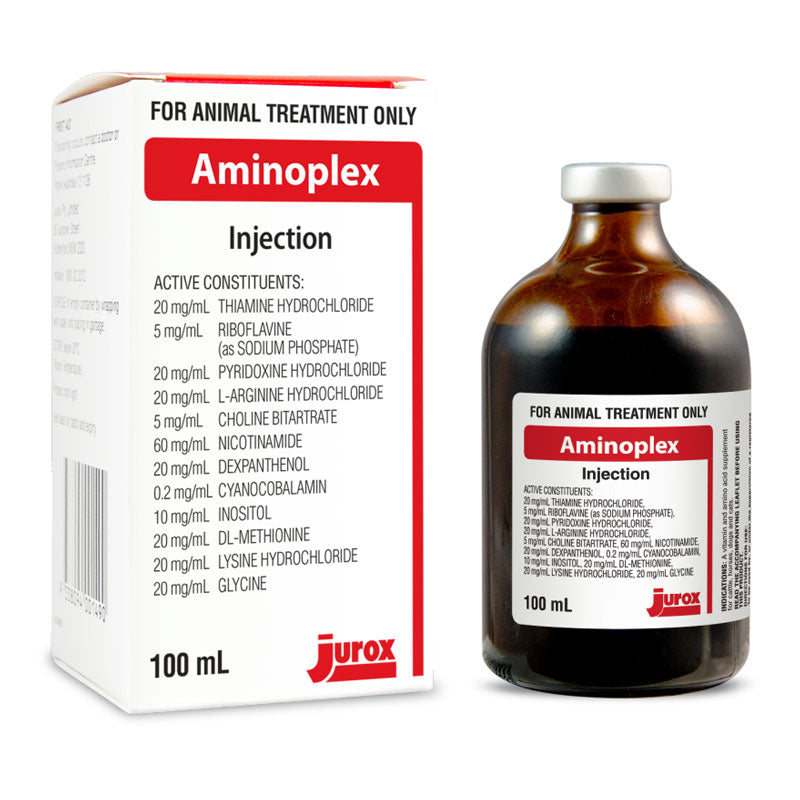 Aminoplex Injection 100ml Vet N Pet Direct