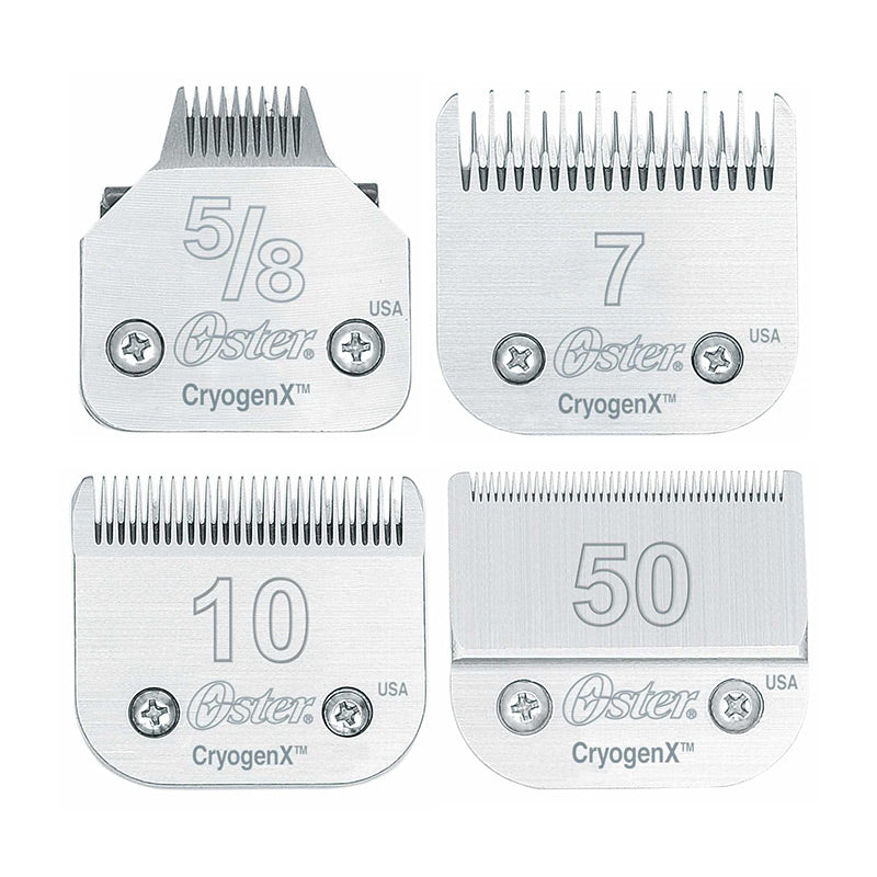 oster clipper blade sizes chart