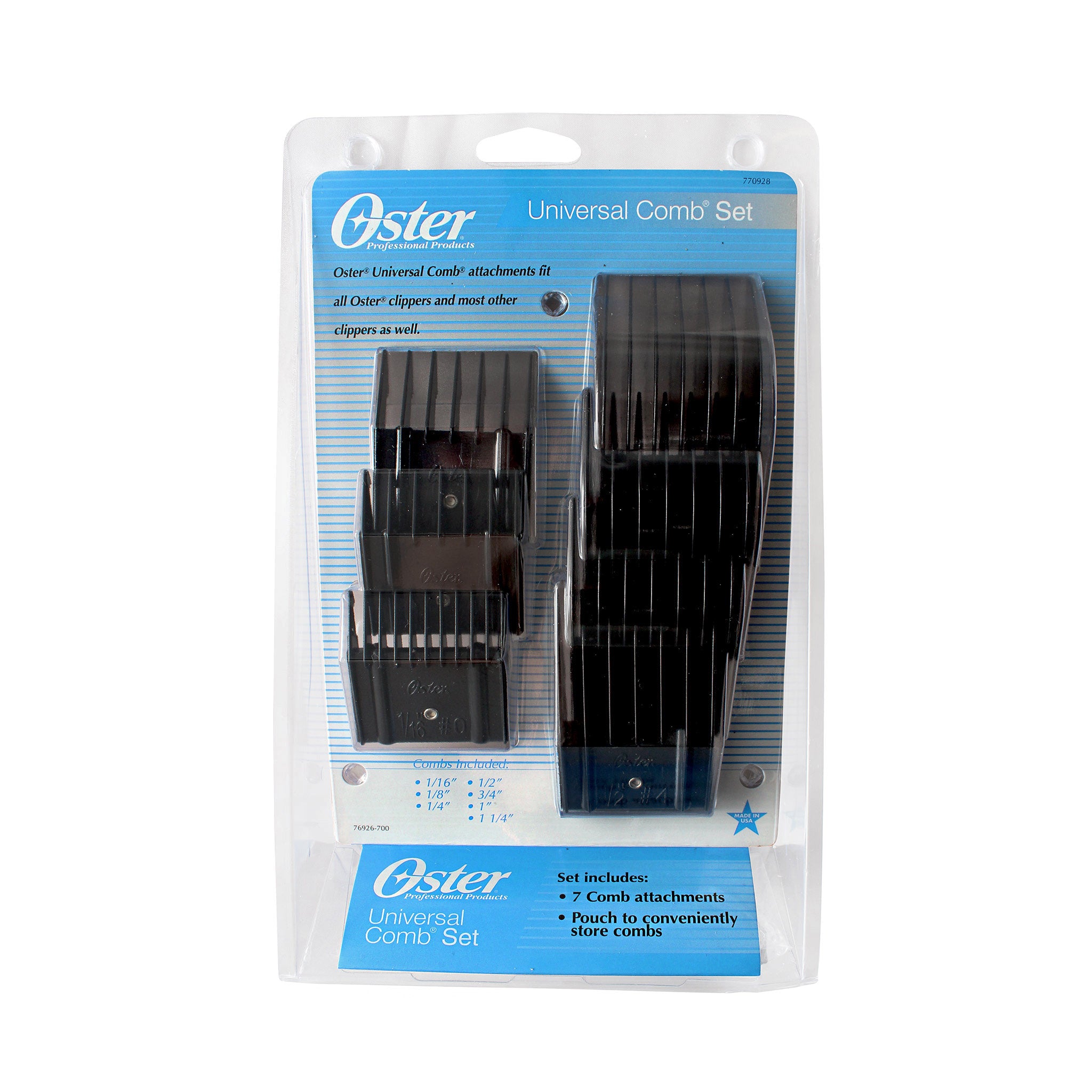 oster universal clipper comb set