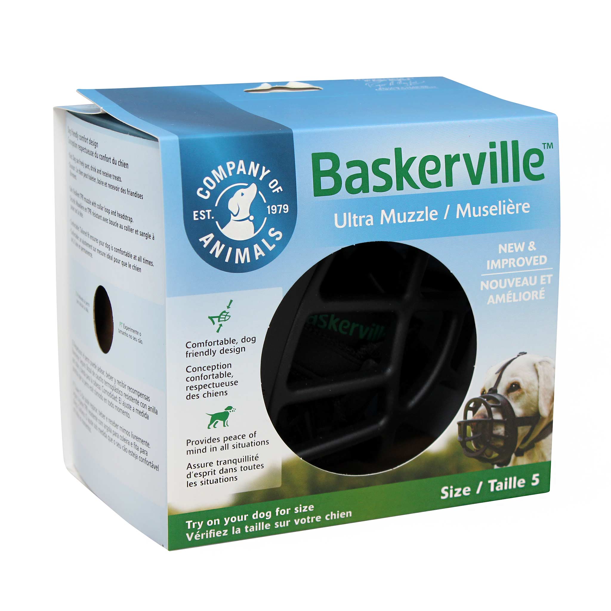 size 4 baskerville ultra dog muzzle amazon