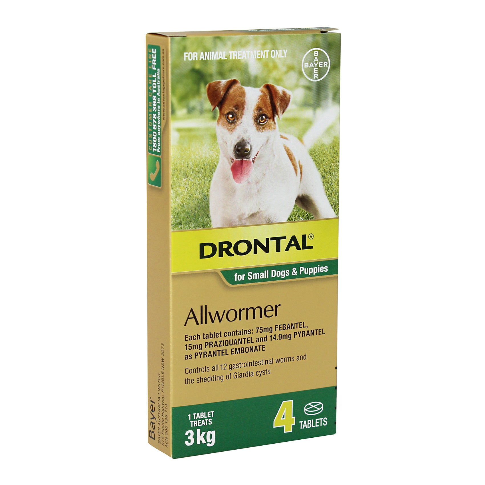 Drontal allwormer shop side effects