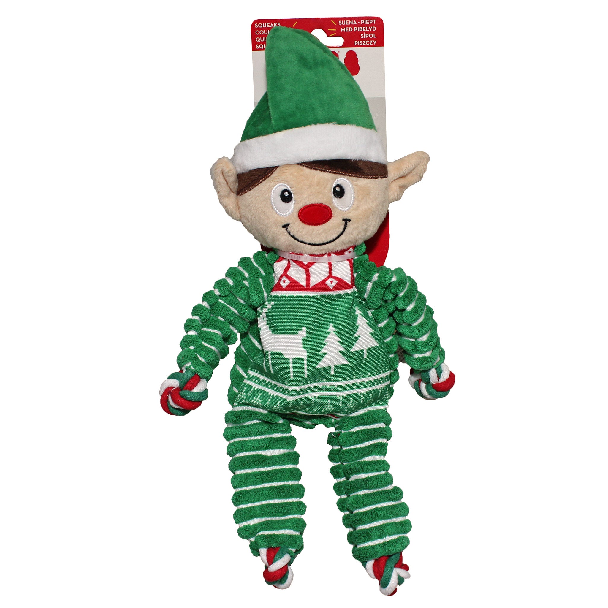 christmas elf plush