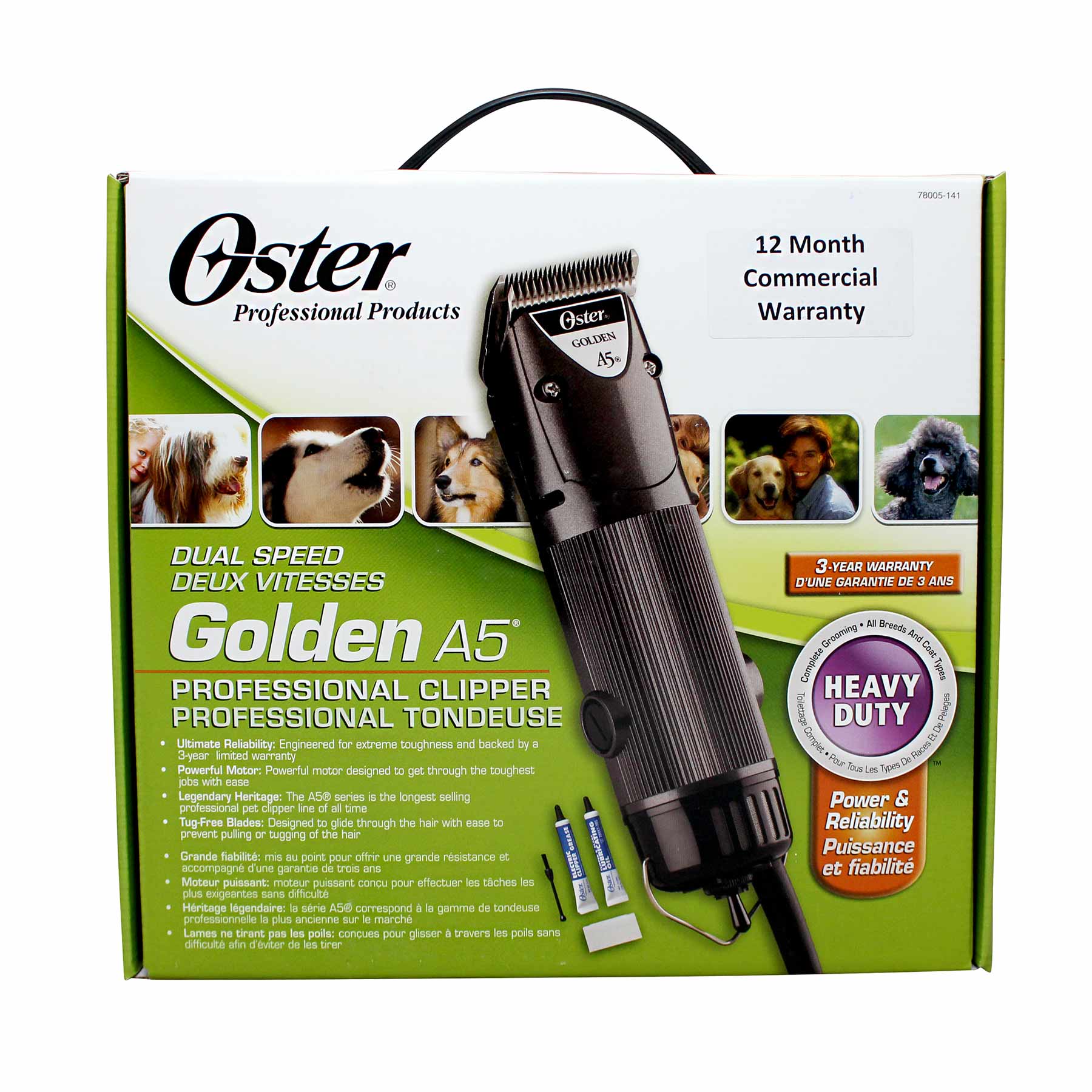 oster golden a5 2 speed clipper