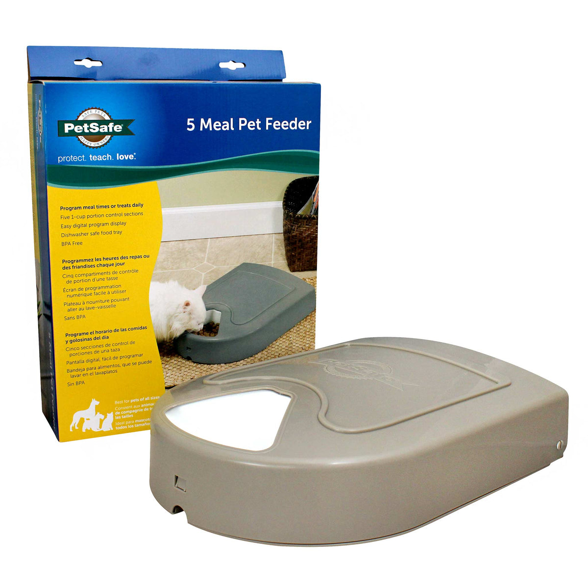 petsafe 5 meal automatic feeder instructions