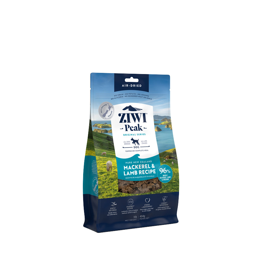 ziwi peak dry dog food mackerel and lamb