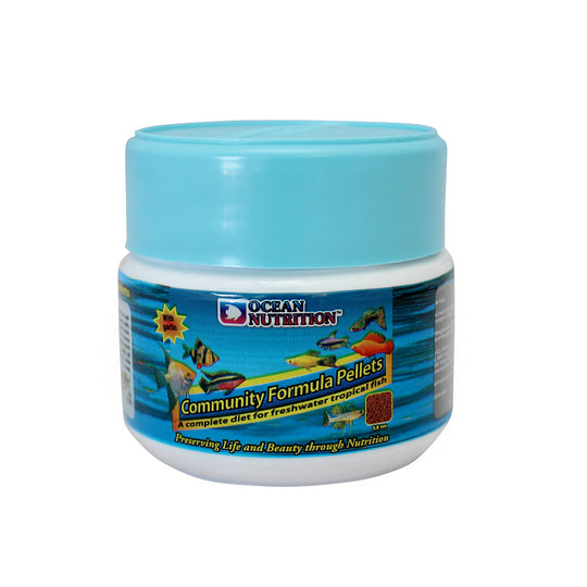 Ocean Nutrition Community Formula Pellets for Freshwater Tropical Fish Image 1