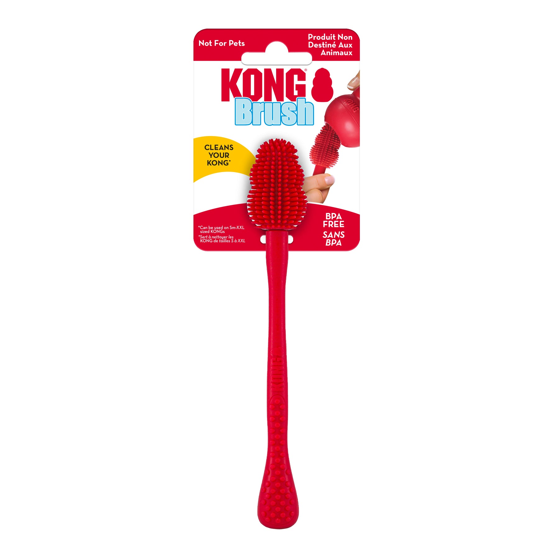 KONG Dog Treat Bag, Red & Black, Small