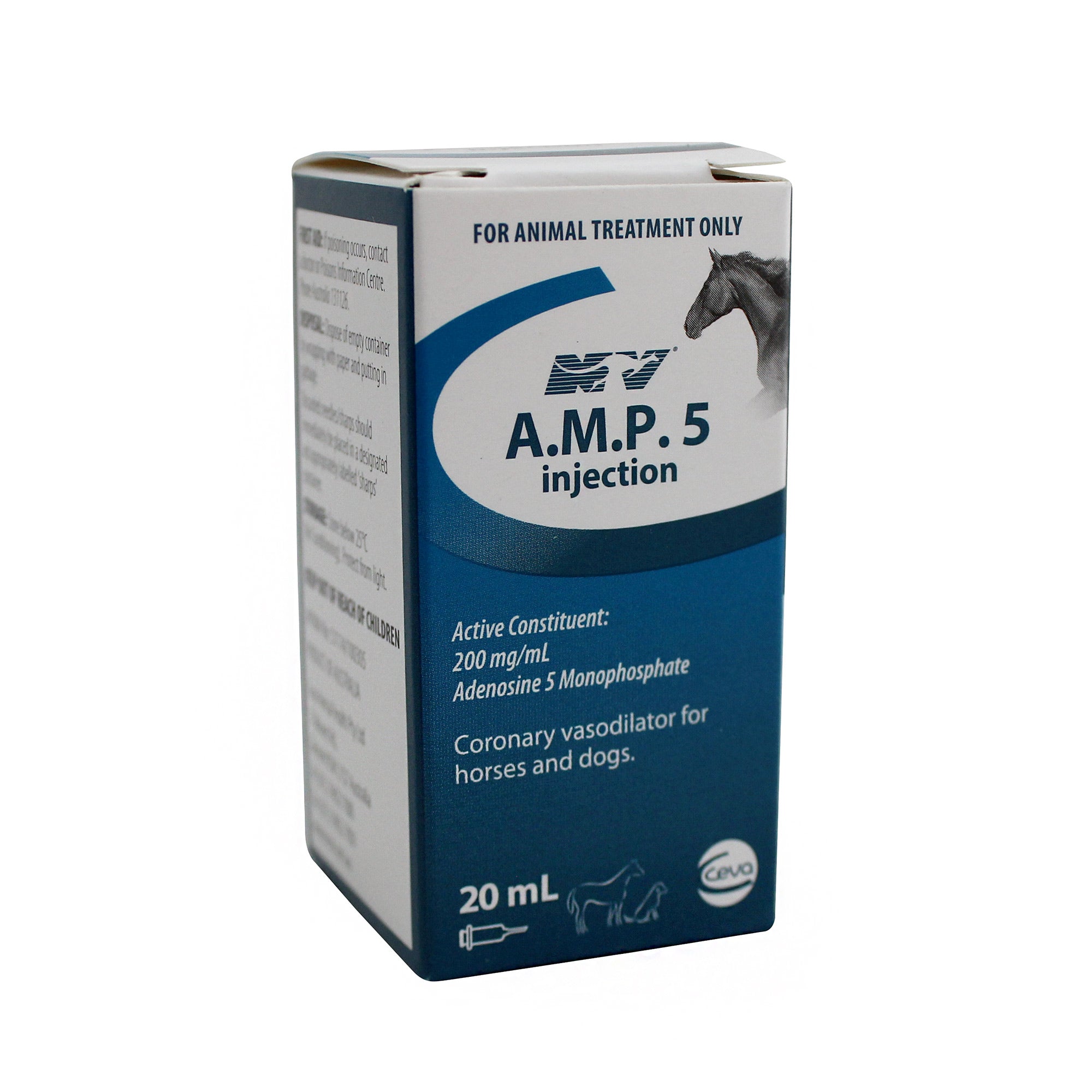 AMP-5 Injection for Horses &amp; Dogs 20ml - vet-n-pet DIRECT