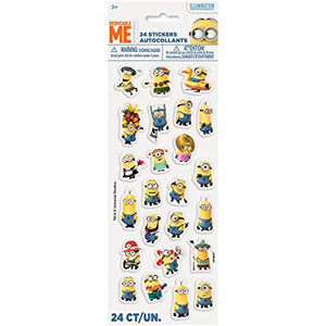 Minions Stickers, 4 Sheets – Just Illusions