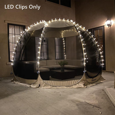 New Version] Alvantor Waterproof String Lights LED Clip Outdoor Indoor  Decoration For Screen House & Bubble Tent, Alvantor
