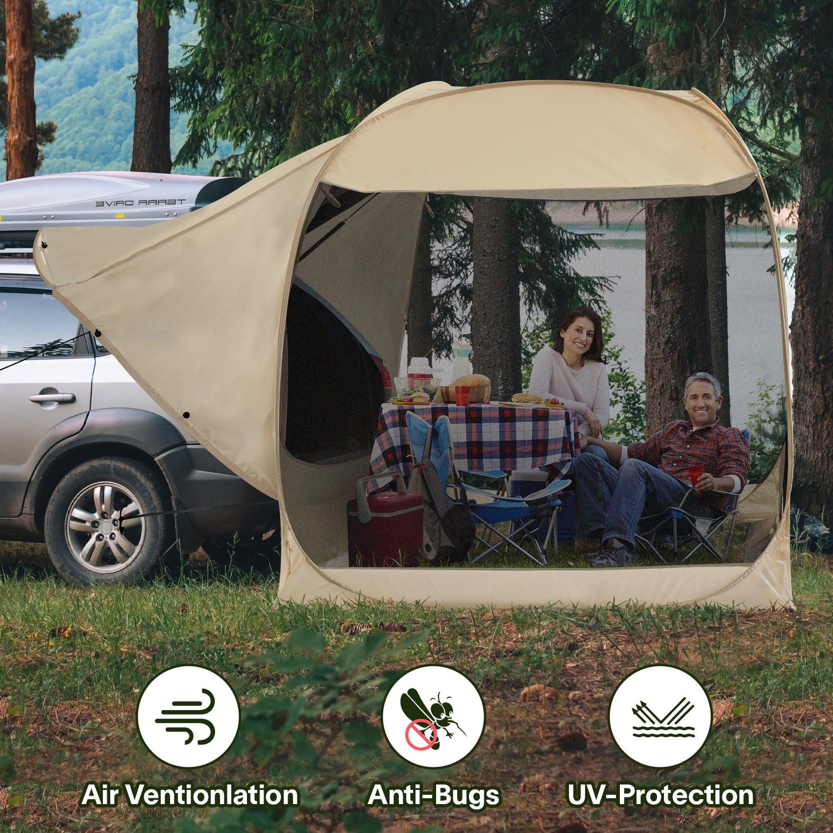 Buy Pop Up Truck Tent Portable Camping Canopy At Low Cost