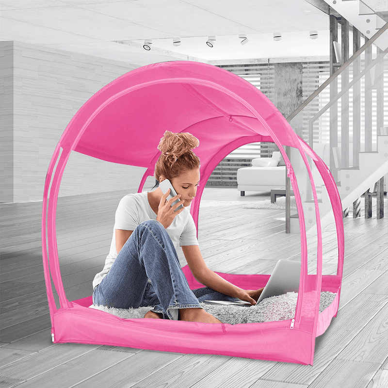 Pop Up Mosquito Net Bed Tent Making Your Bed A Bug Free Zone Alvantor 