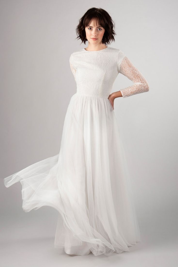 Types of Waistlines for Modest Wedding Dresses – LDS Wedding Planner