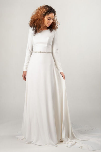 Winter Modest Wedding Dress