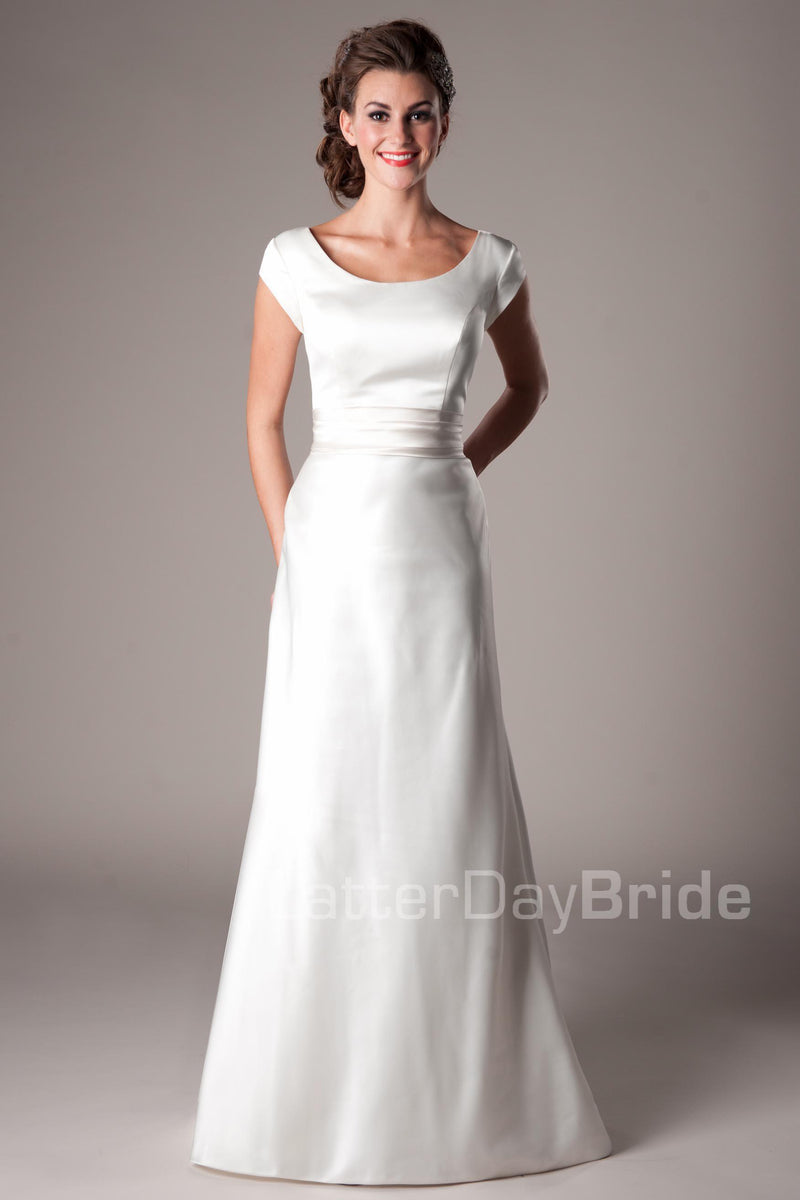 elegant modest evening dresses