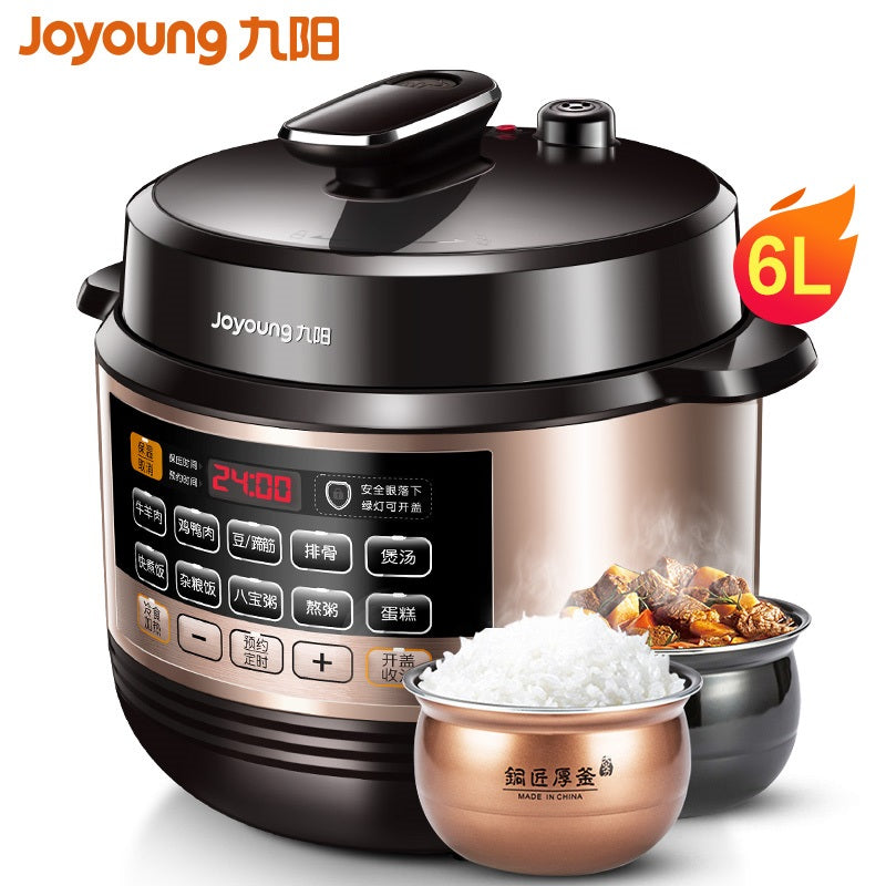 Joyoung Y-60C81 6L Electric High Pressure Cooker/Dual Pots – Value.SG