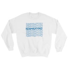 Load image into Gallery viewer, Respiratory Stack High Sweatshirt Blue