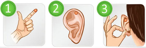 Acupress: Quit with ear acupuncture!