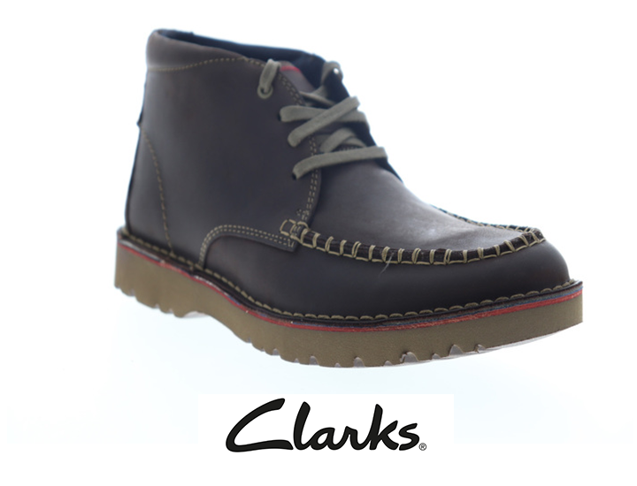 clarks vargo leather chukka boots