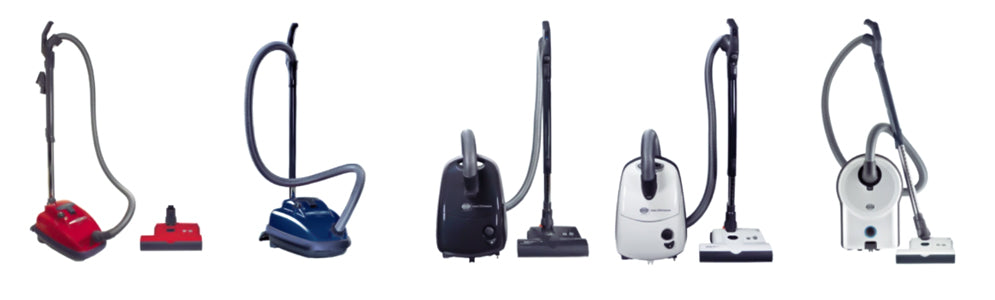 SEBO canister vacuums