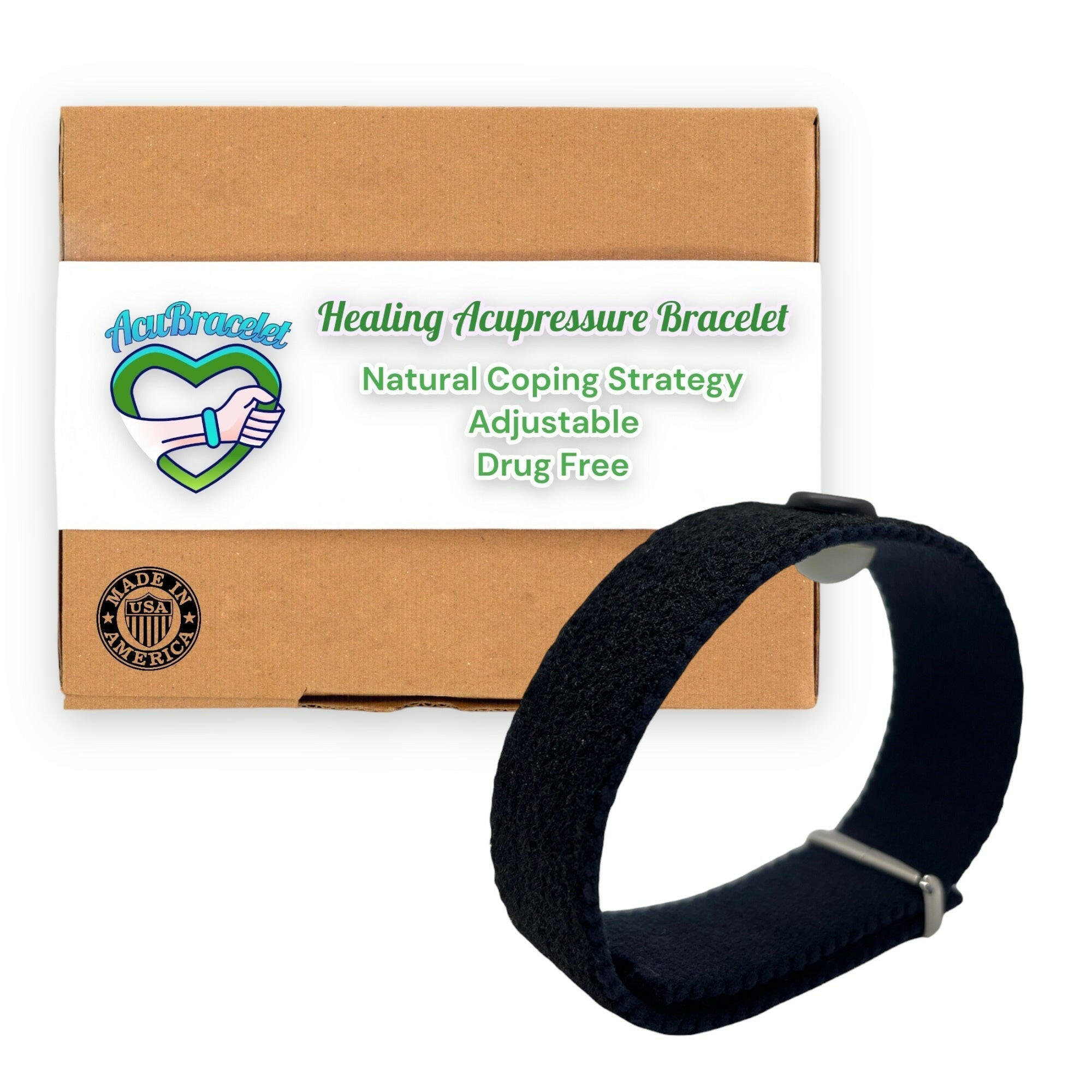 anti anxiety bracelet adjustable acupressure band sleep aid single 817984