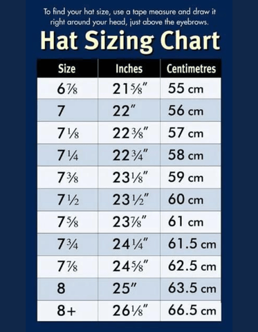 Tilley hat sizes | j and p hats 